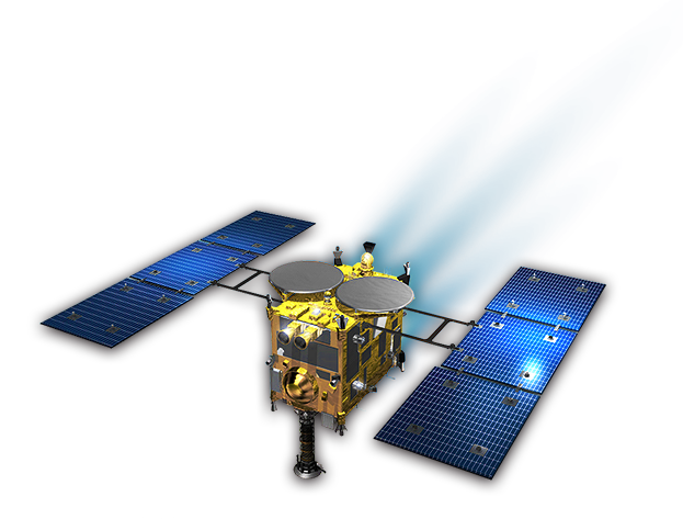 「はやぶさ2」 資料提供：JAXA